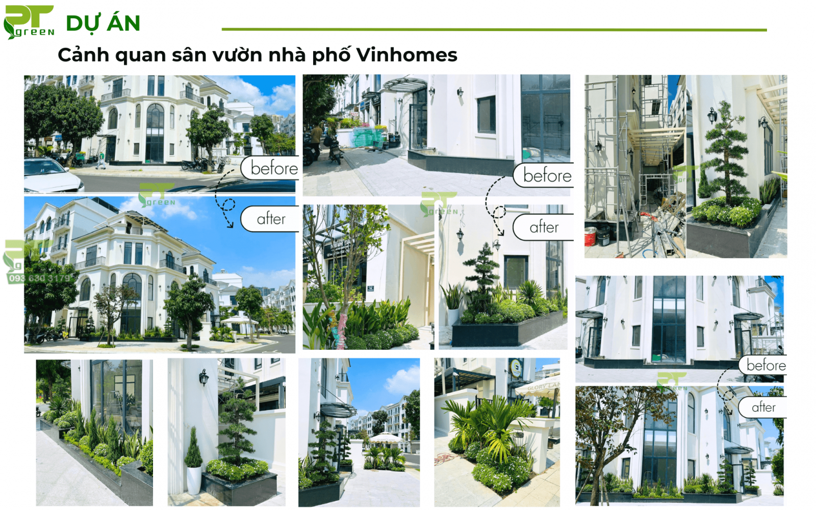 Sân vườn nhà phố Vinhome