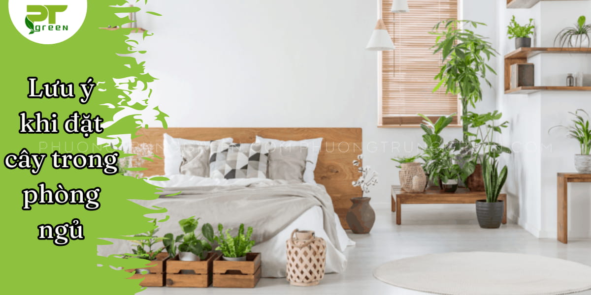 Những lưu ý khi đặt cây trong phòng ngủ