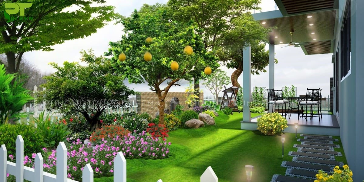 Cảnh quan sân vườn