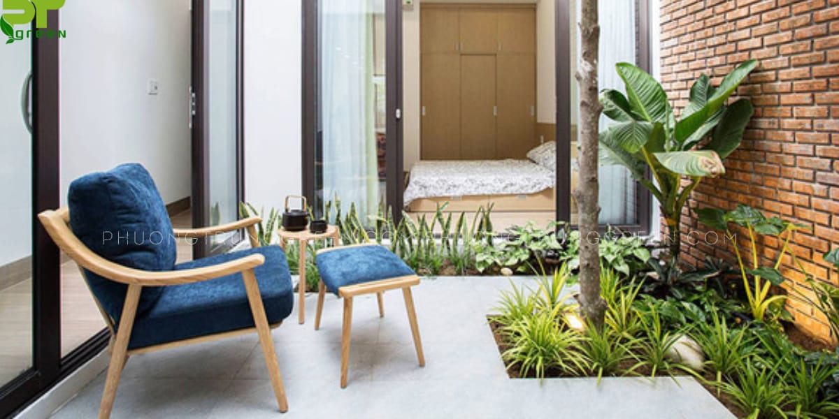 Tiểu cảnh giếng trời đẹp