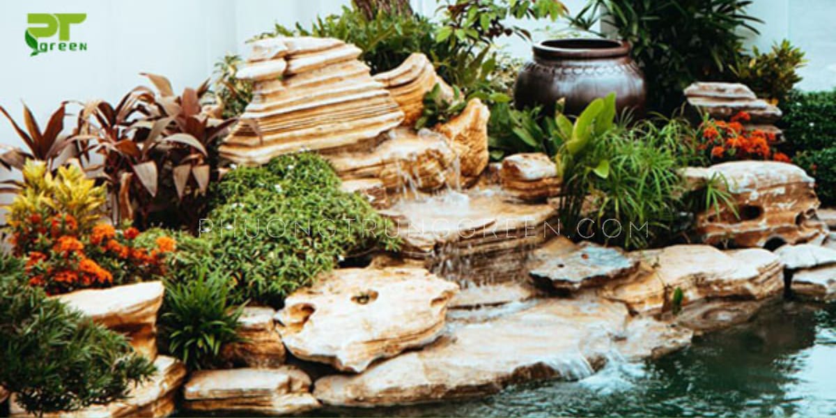 Các loại đá thi công hồ cá