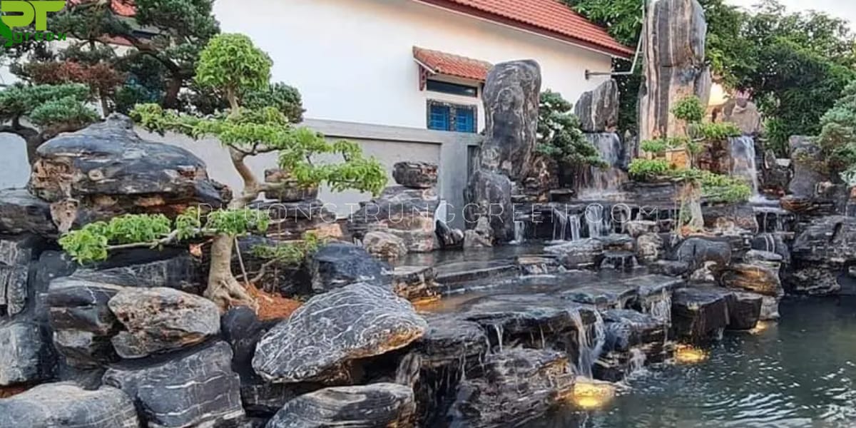 Đá lũa trong thiết kế hồ cá