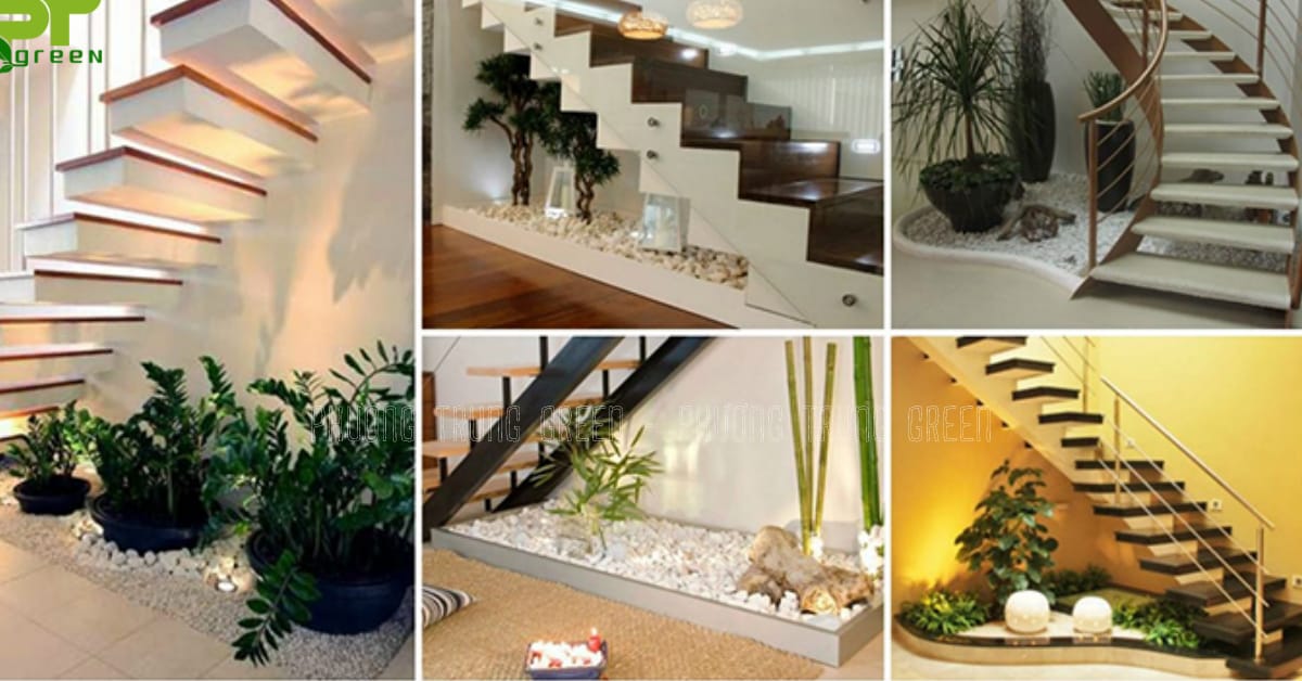 Mẫu 02 tiểu cảnh gầm cầu thang