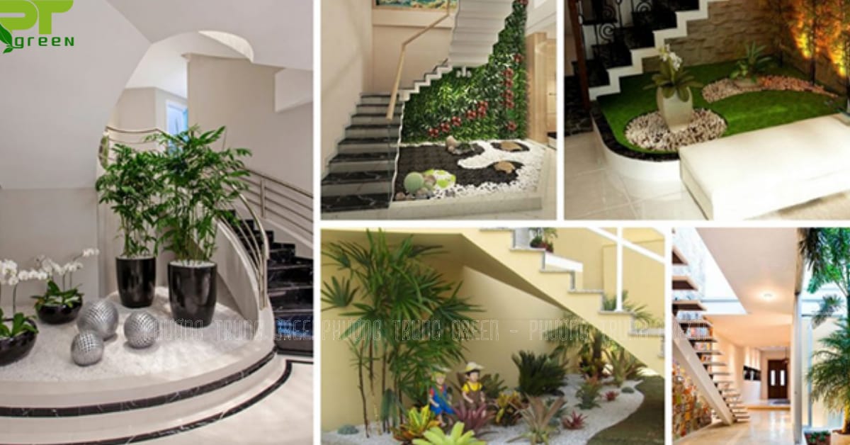 Thiết kế tiểu cảnh gầm cầu thang