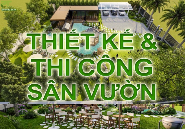 Thiết Kế & Thi Công Cảnh Quan Sân Vườn