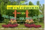 PT GREEN THIẾT KẾ CẢNH QUAN 3D KHU VỰC BBQ TẠI ĐỊA ĐẠO CỦ CHI